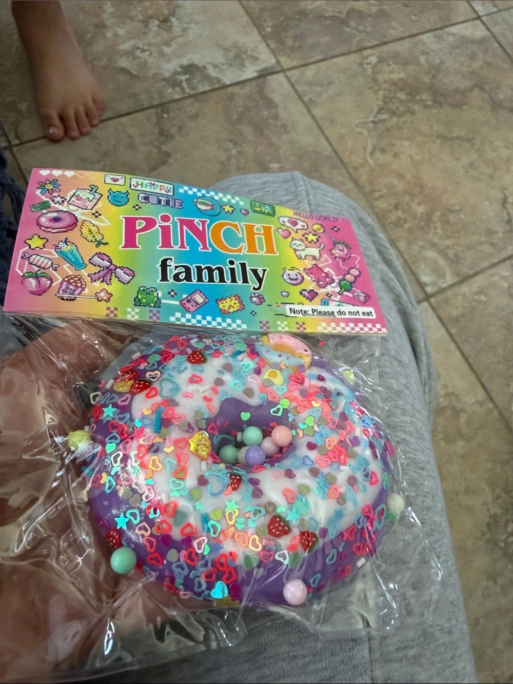 Pinch Family Colorful Sprinkle Donut Charm